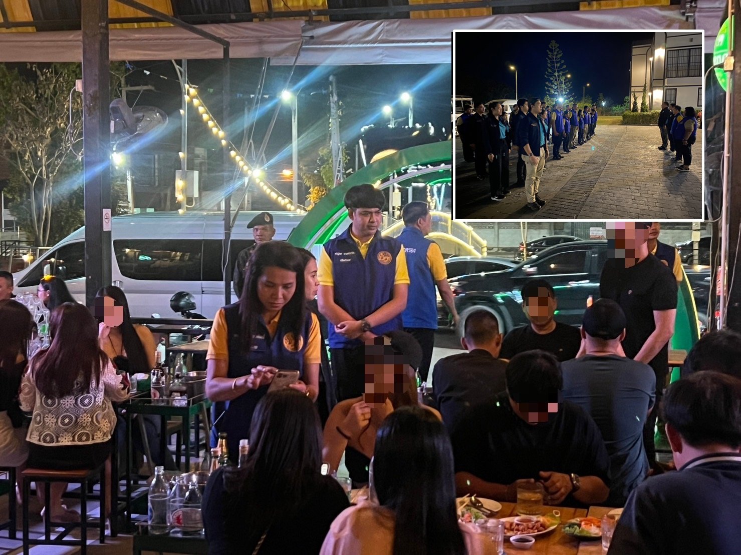 "ปกครองเพชรบูรณ์"จัดระเบียบสังคม ตรวจ6ร้านดังในพื้นที่-ไม่มีทำผิดกม. "ปกครองเพชรบูรณ์"จัดระเบียบสังคม ตรวจ6ร้านดังในพื้นที่-ไม่มีทำผิดกม.