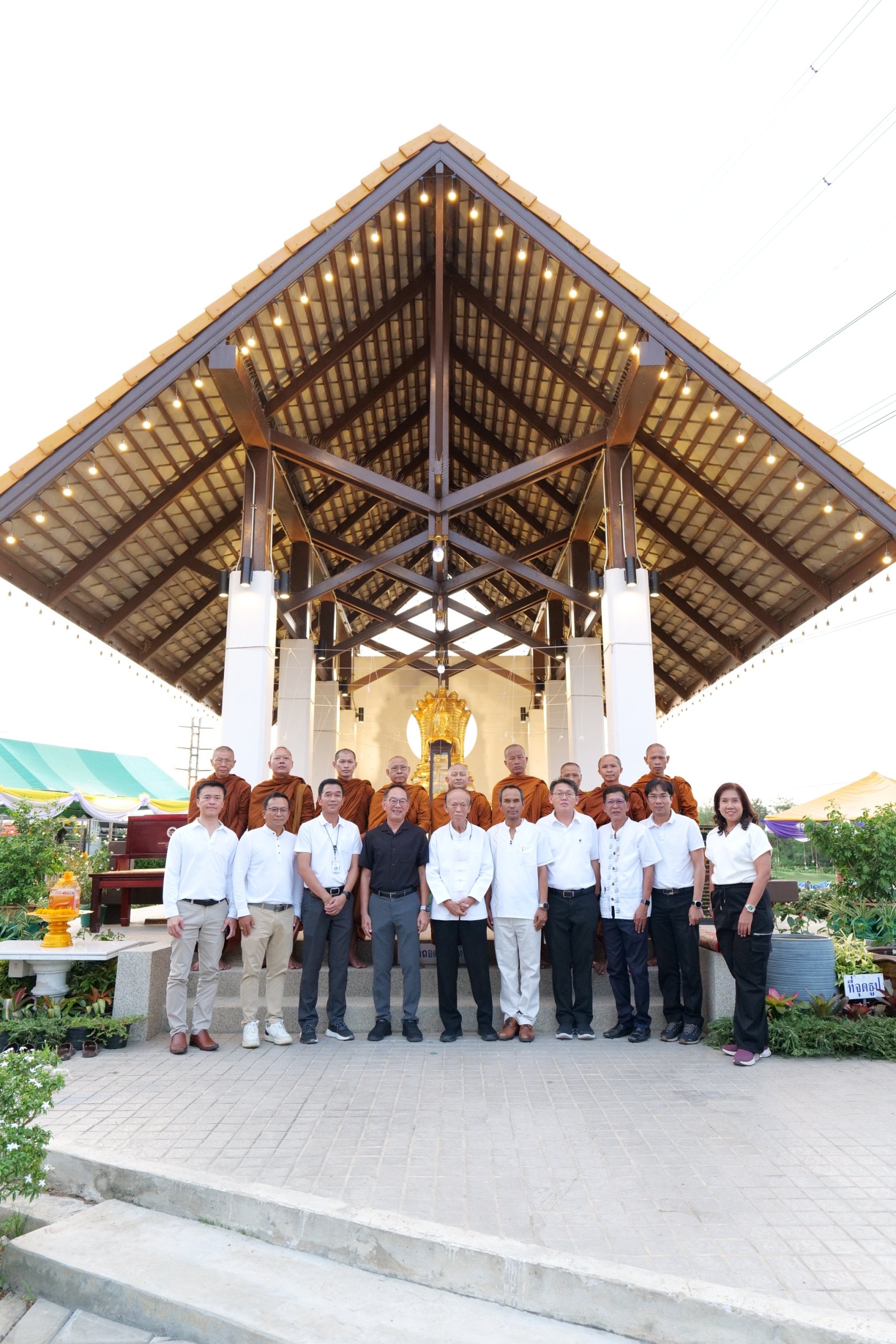 ชาวโรงไฟฟ้าพระนครใต้พร้อมใจร่วมสวดมนต์ ถวายหลวงพ่อเจ็ดกษัตริย์ประจำปี 69