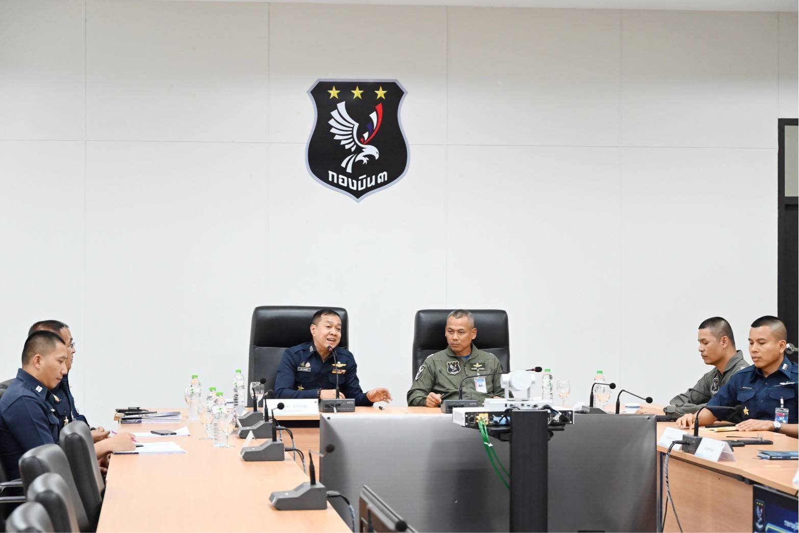 "กองบิน 3" ให้การต้อนรับ สำนักงานนิรภัยทหารอากาศ