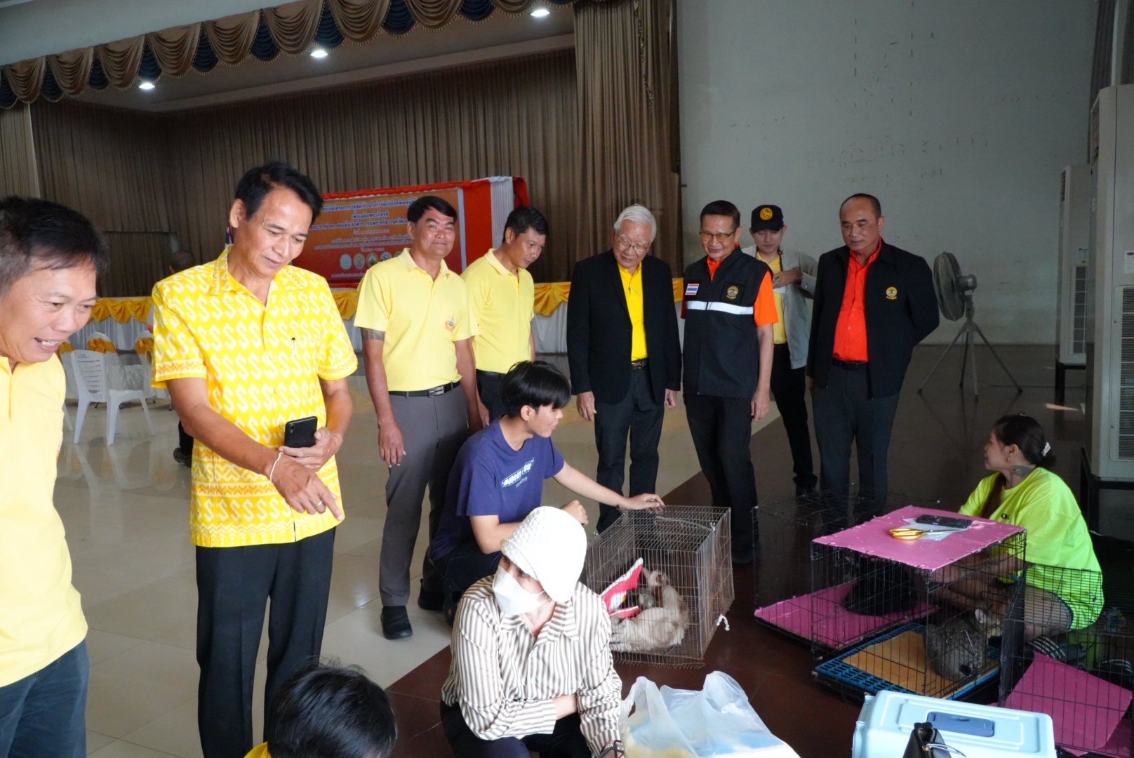 "ฉะเชิงเทรา"เปิดโครงการ "ปศุสัตว์ร่วมใจกำจัดภัยโรคพิษสุนัขบ้า"
