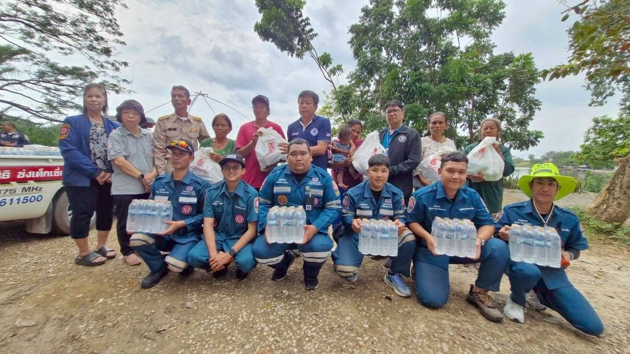 "ป่อเต็กตึ๊ง"เสริมทัพล่องใต้เข้าพื้นที่น้ำท่วม เร่งส่งต่อ"ธารน้ำใจ"สู้มหาอุทกภัย