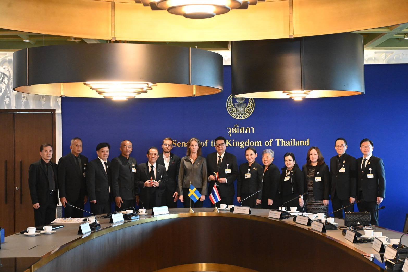 กมธ.ไอซีที-กมธ.เศรษฐกิจฯวุฒิสภา จับเข่าคุยทูตสวีเดนฯร่วมมือพัฒนานวัตกรรมดิจิทัล