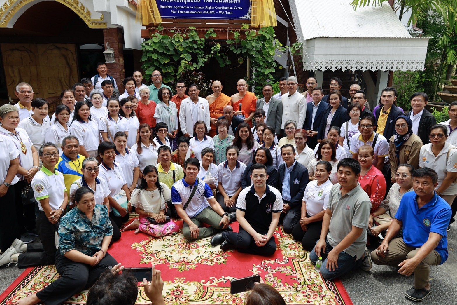ได้ฤกษ์เปิดศูนย์ประสานงาน พุทธวิธีฯวัดตานีนรสโมสร ปัตตานี