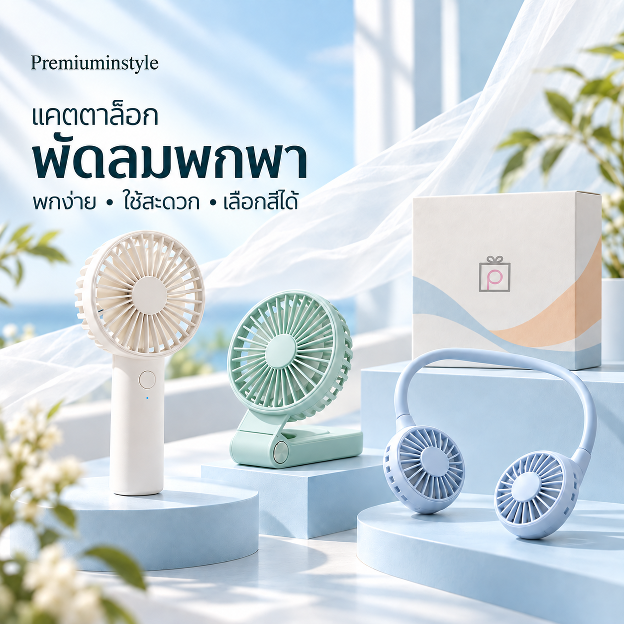 Catalog พัดลมพกพา