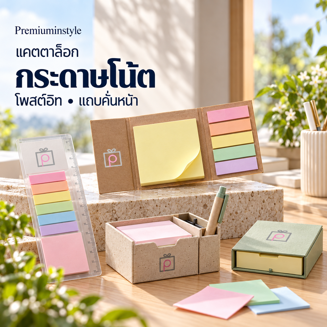 Catalog พรีเมี่ยม กระดาษโน้ตโพสอิท  Post it