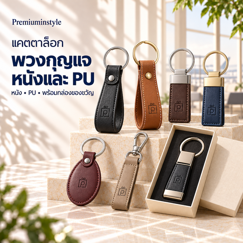 Catalog พวงกุญแจหนังและPU