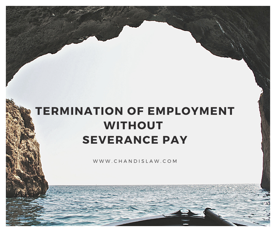 Termination of Employment without Severance Pay in Thai Labor Law Termination of Employment without Severance Pay in Thai Labor Law