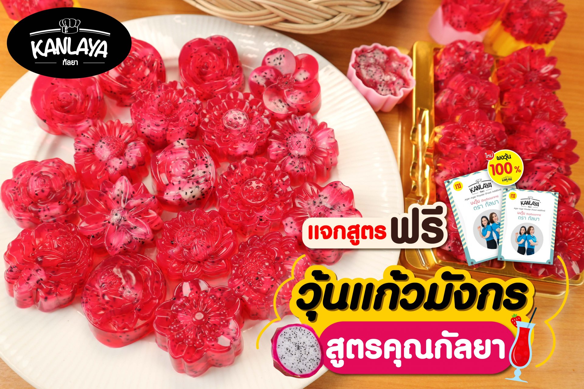 วุ้นแก้วมังกร วุ้นแก้วมังกร