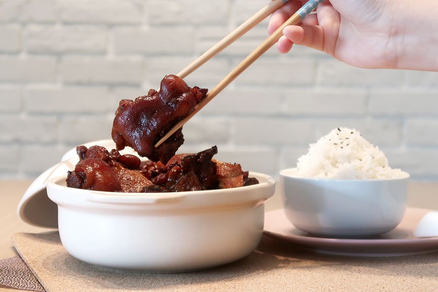 BLACK VINEGAR BRAISED PORK SHOULDER  BLACK VINEGAR BRAISED PORK SHOULDER
