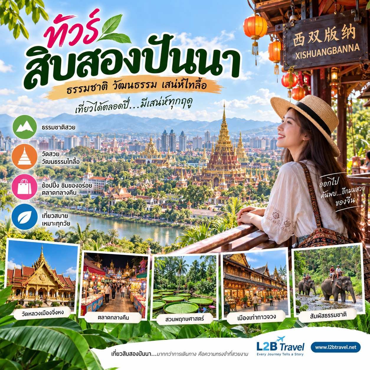 ทัวร์สิบสองปันนา ราคาเท่าไหร่? ค่าใช้จ่ายและงบเที่ยว 4 วัน 3 คืน