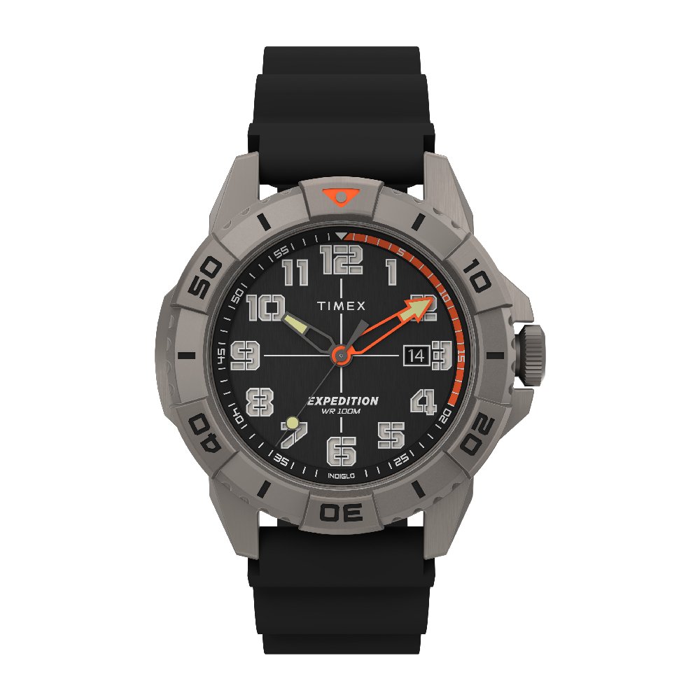 Timex W22 EXP RIDGE TITANIUM BLKนาฬิกาข้อมือผู้ชาย สีดำ