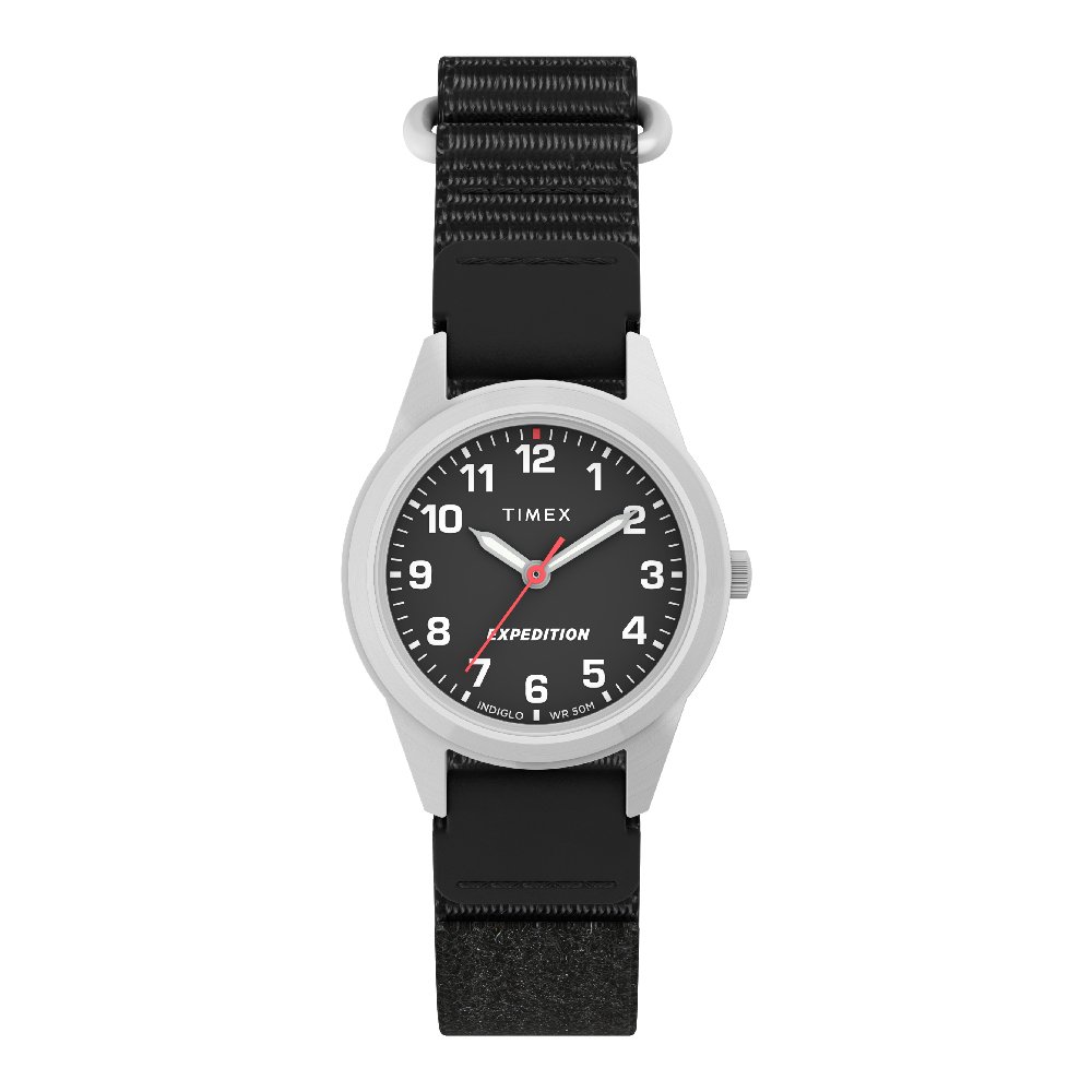 Timex W22 EXP FIELDMINI IPS BLACKนาฬิกาข้อมือผู้ชายและผู้หญิง สีดำ