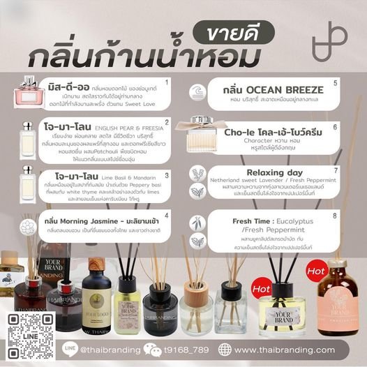 รับผลิตก้านน้ำหอม ขายราคาส่ง รับผลิตก้านน้ำหอม ขายราคาส่ง