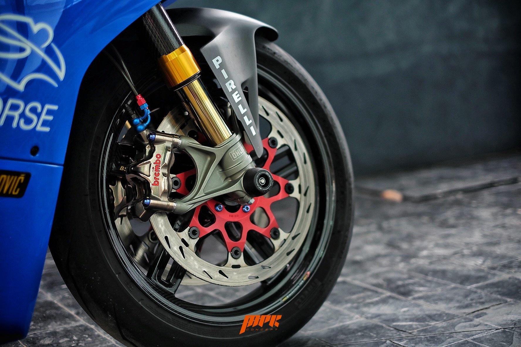 เบรคได้ดีขึ้นกว่าเดิมต้องรุ่นนี้เลย BREMBO GP4RX NICKEL FRONT BRAKE CALIPER