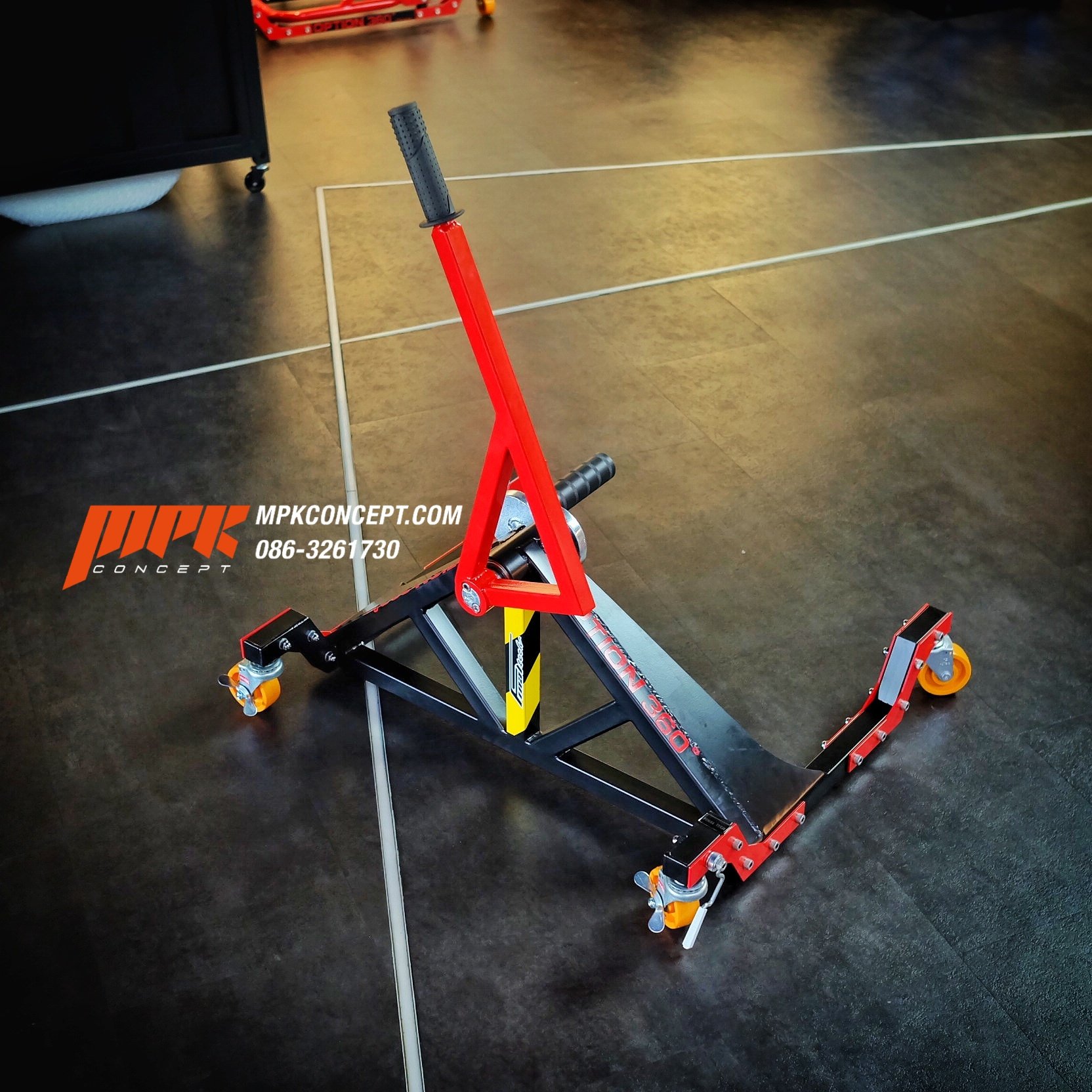 NEW! PADDOCK STAND SERVICE 360(PROARM) สแตนยกรถล้อหลังมอเตอร์ไซด์ ...
