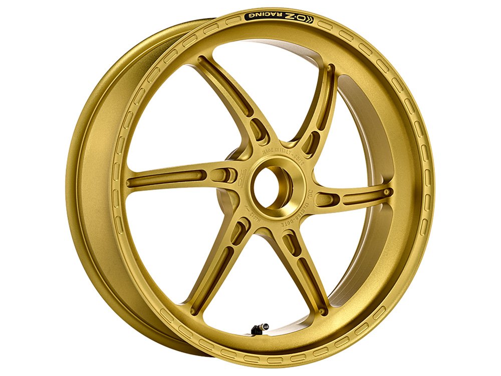OZ MOTORBIKE WHEELS 6 SPOKES-GOLD COLOR ล้อแต่งรถ Bigbike