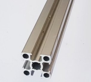 อลูมิเนียมโปรไฟล์ กว้าง40หนา40 มิล Aluminium profile แบ่งขายความยาว 10 เซนติเมตร
