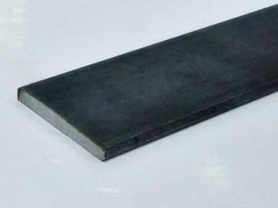 เหล็ก แบนกว้าง 3'' หนา 3/4"  เกรด SS400 steel flat bar แบ่งขายความยาว 10 เซนติเมตร