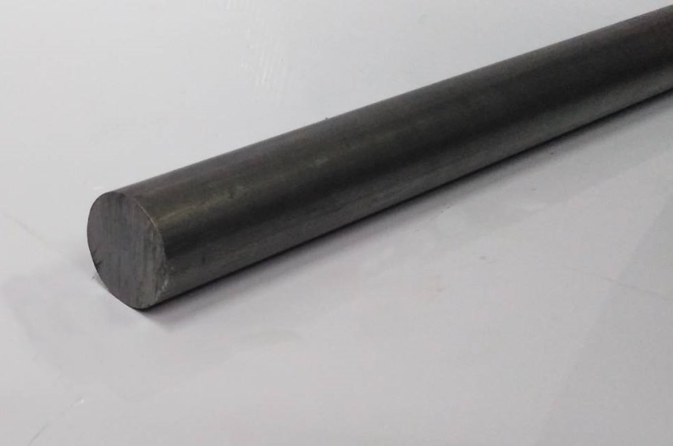 เหล็ก เพลากลม ขนาด 40 มิล  เกรด SS400 Steel round bar แบ่งขายที่ ความยาว 10 เซนติเมตร