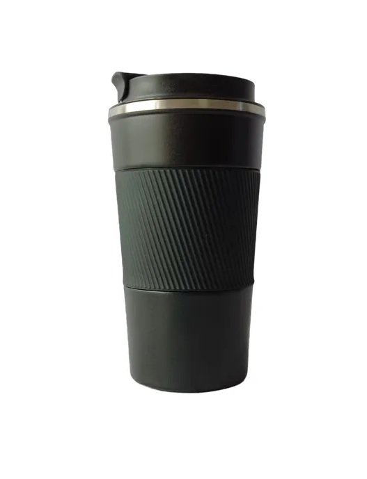 Stainless Steel Tumbler with Silicone handle