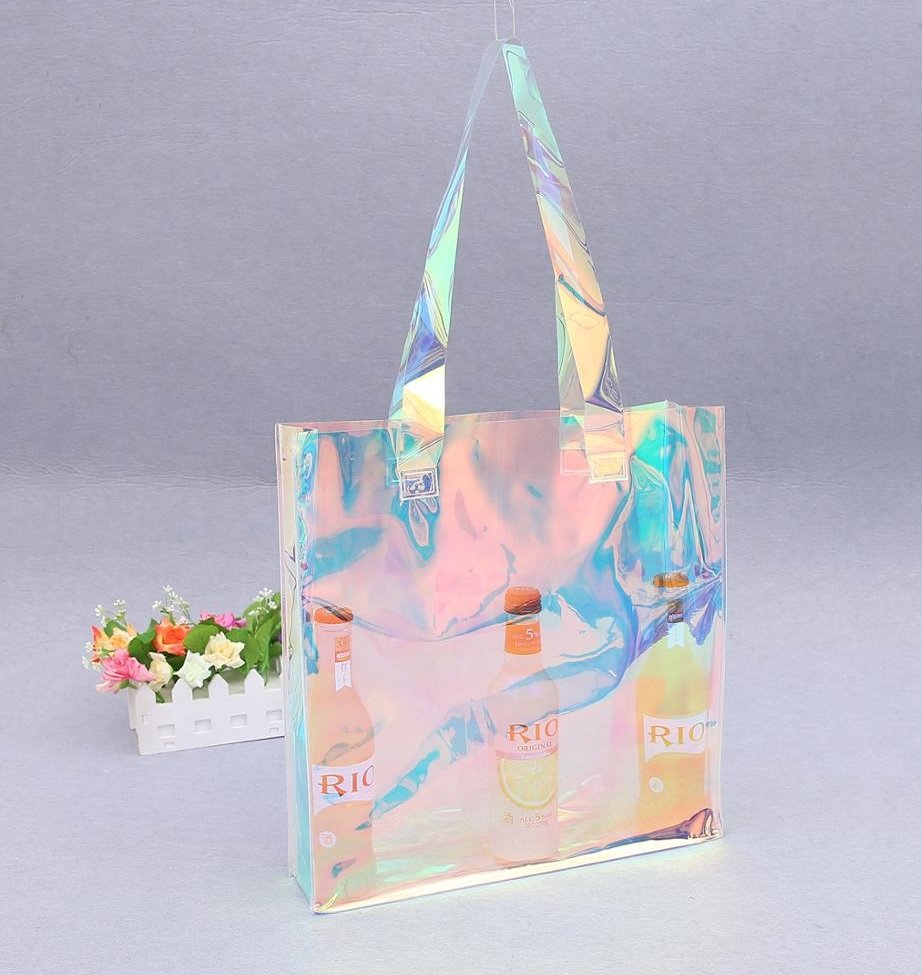 Holographic shopping bag 2025