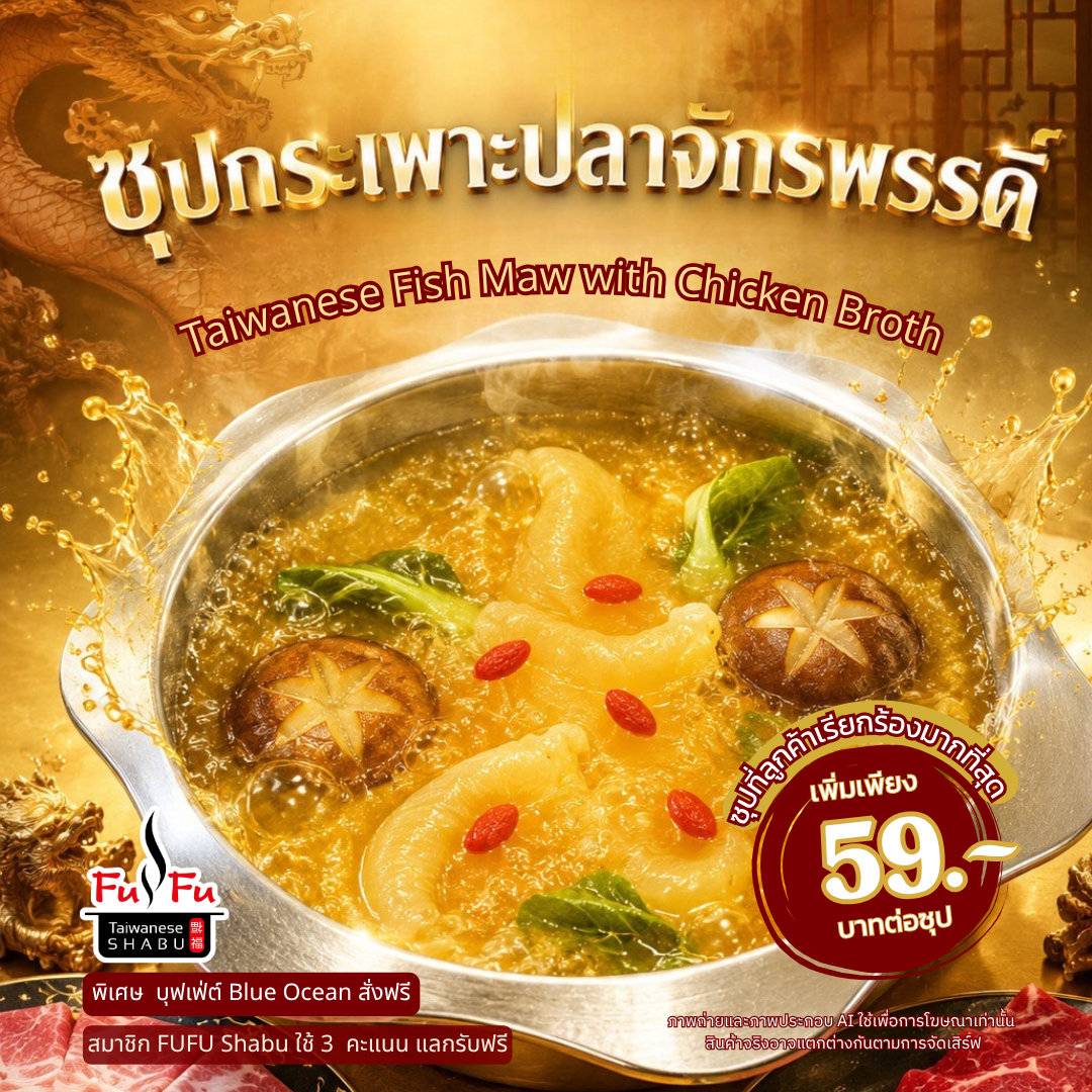 The Legendary Emperor Fish Maw Soup is Back!