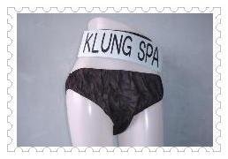 กางเกงในสปา กระดาษสปันบอนด์ สีดำ กางเกงในสปา กระดาษสปันบอนด์ สีดำ