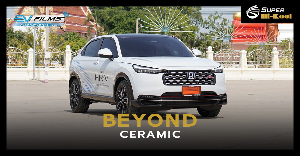 New Honda HR-V e:HEV ติดตั้งฟิล์มกรองแสง Beyond Ceramic