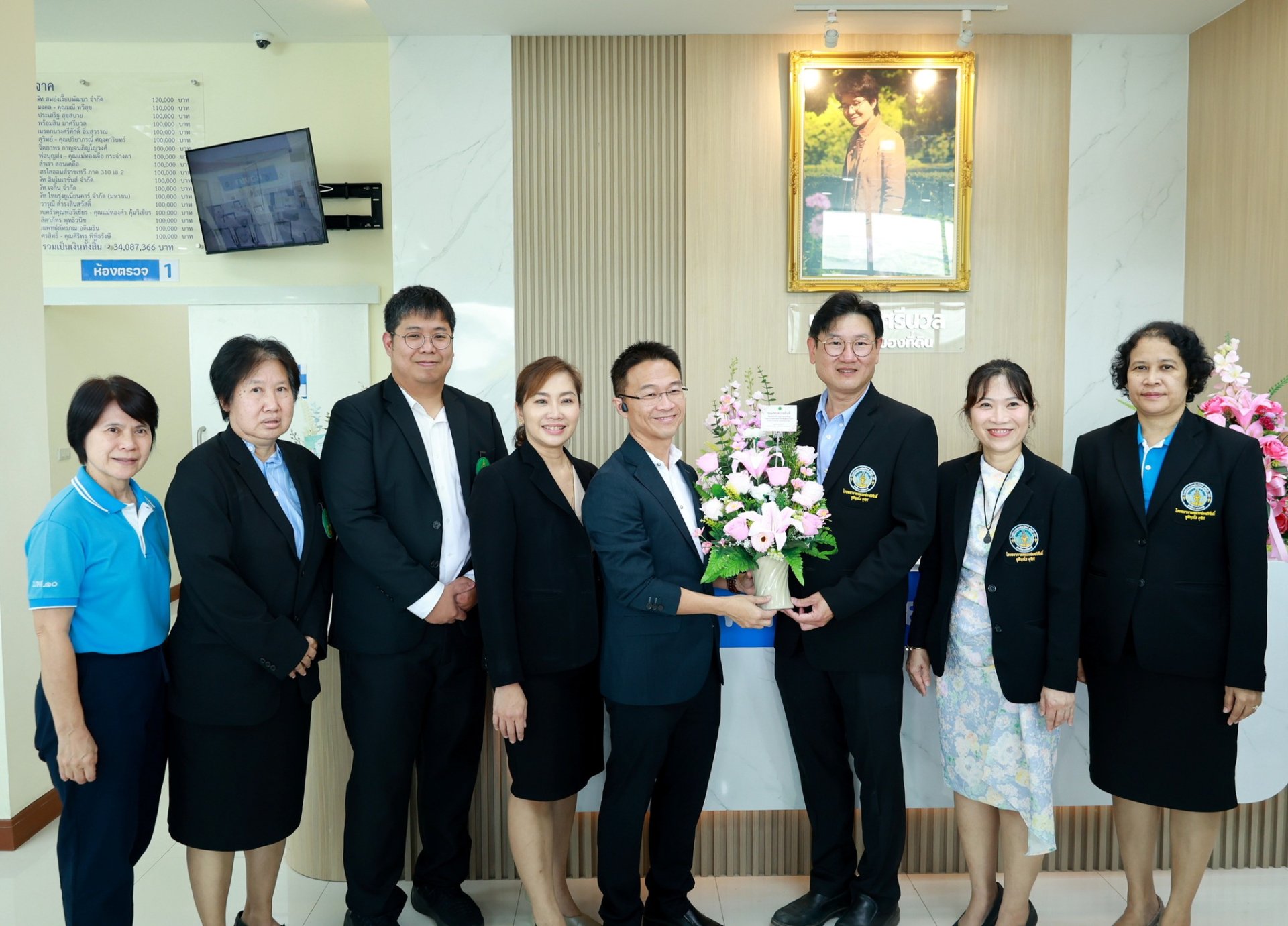 พิธีเปิดอาคารบริบาลผู้ป่วยระยะฟื้นฟู(IMC)