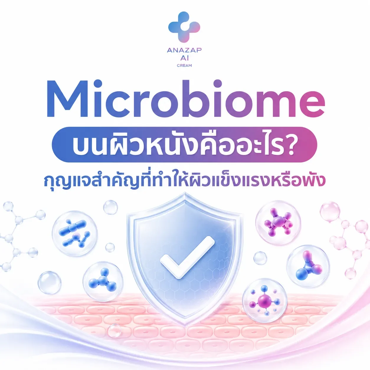 Microbiome_บนผิวหนังคืออะไร