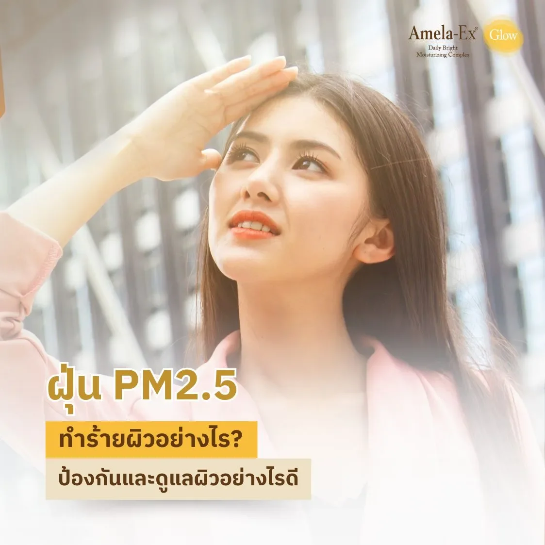 ฝุ่น PM2.5 ทำร้ายผิวอย่างไร