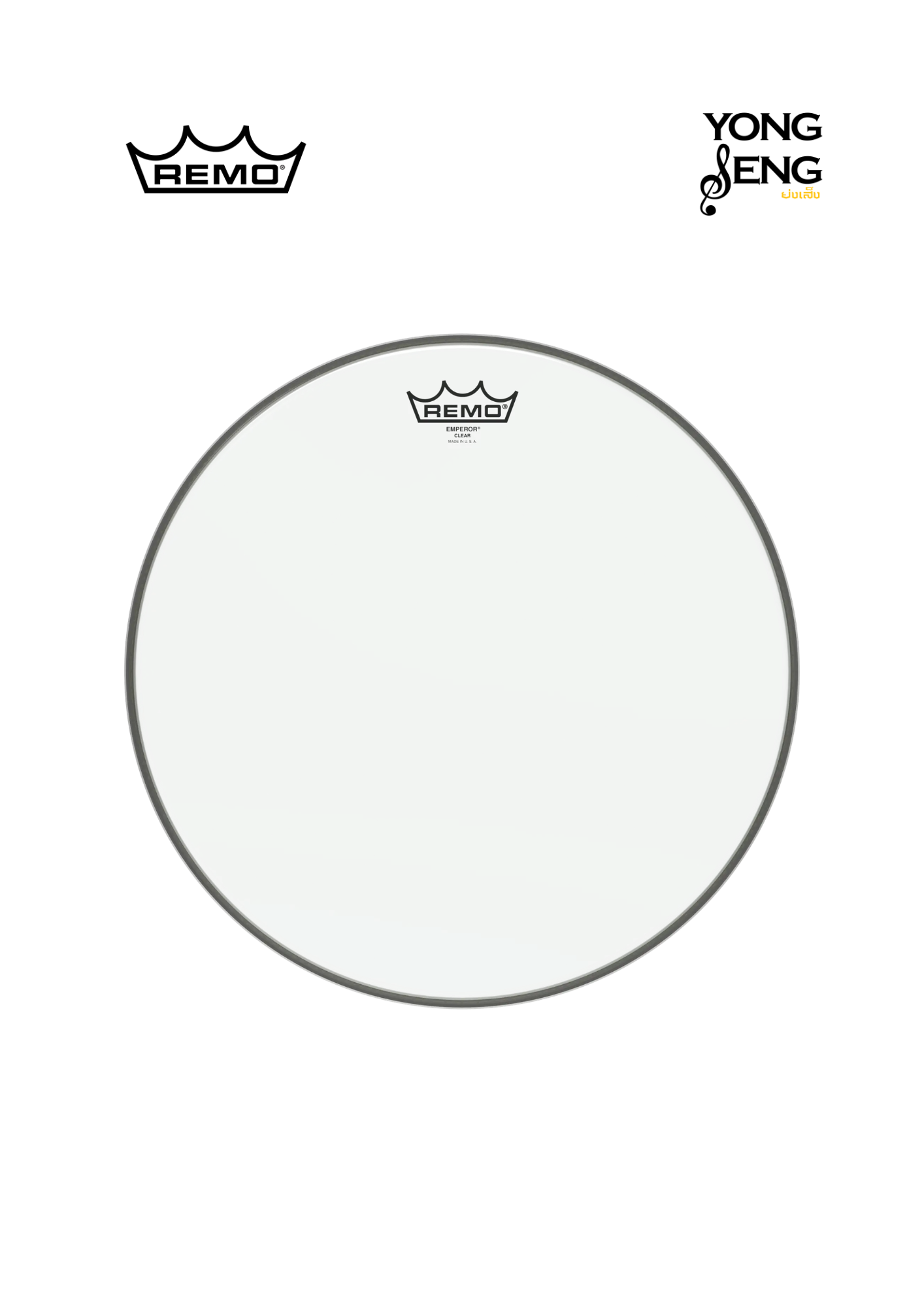 หนังกลอง Remo รุ่น Emperor Clear
