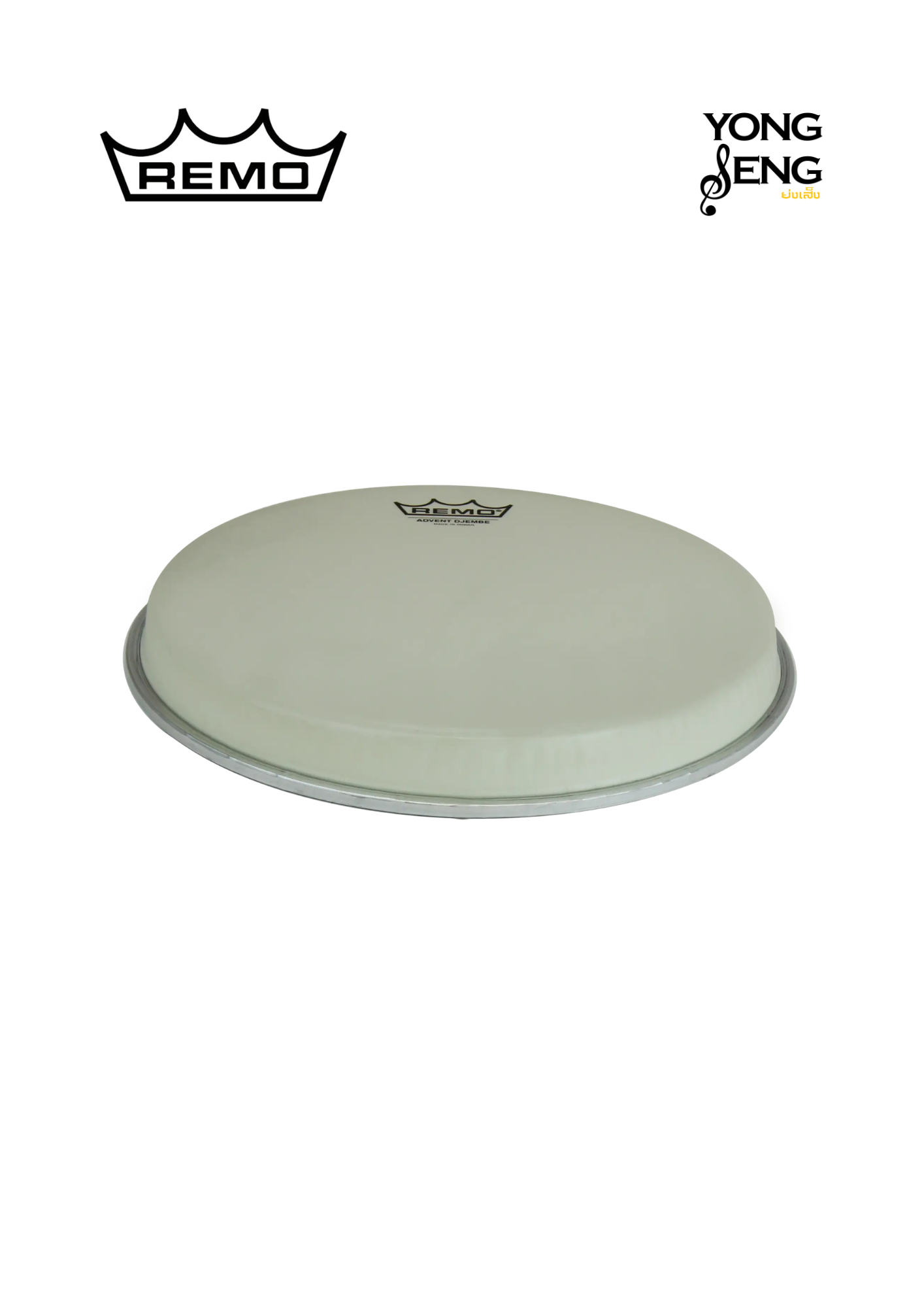 หนัง EN-Djembe Remo, Suede 10" DJ-1010-70