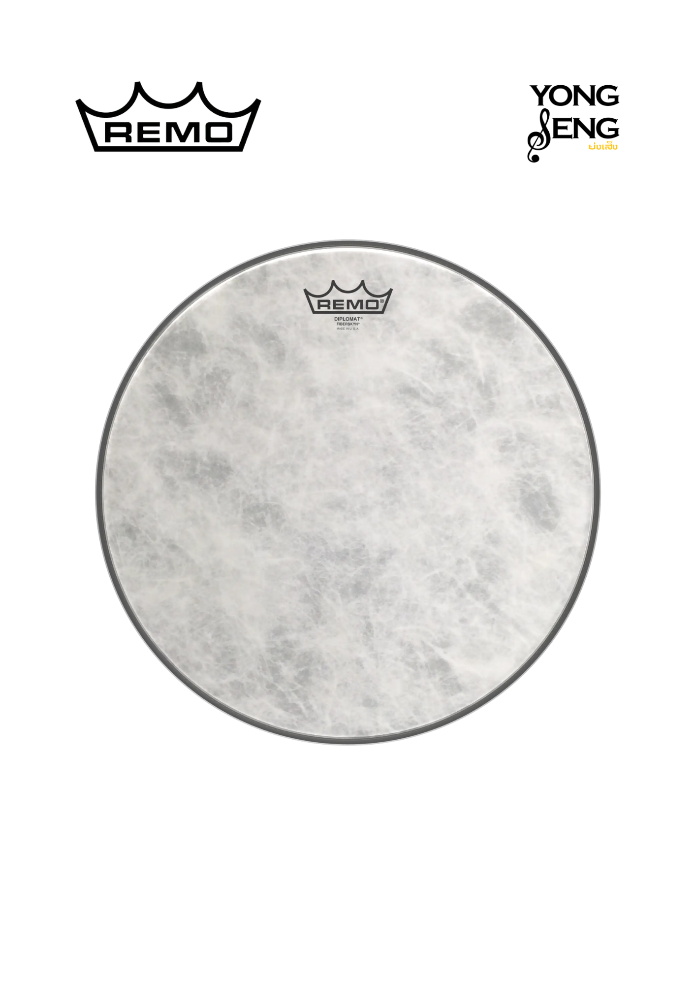 หนังกลอง Remo รุ่น Fiberskyn3-Diplomat