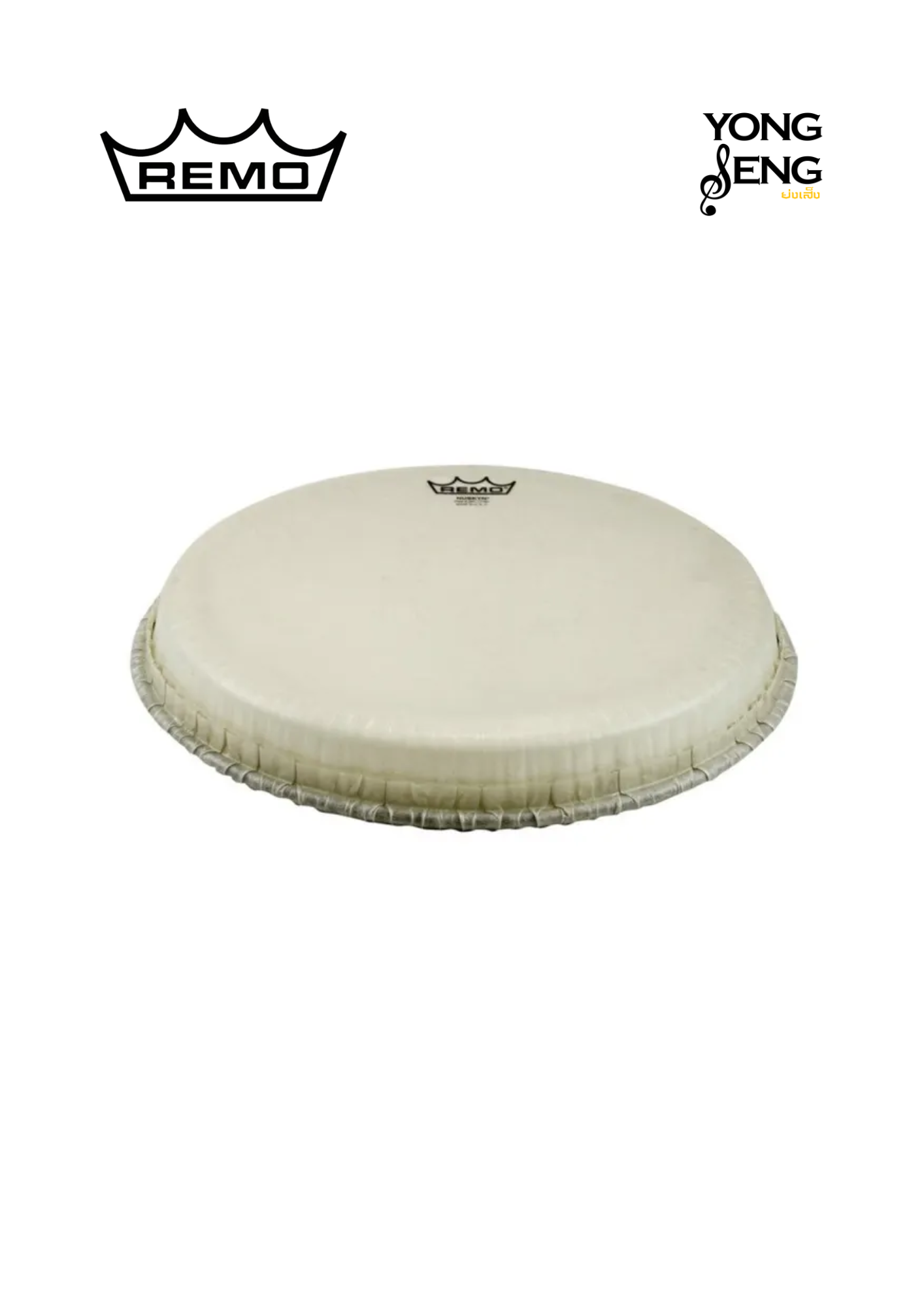 หนัง Djembe Remo Tucked 14" NUSKYN