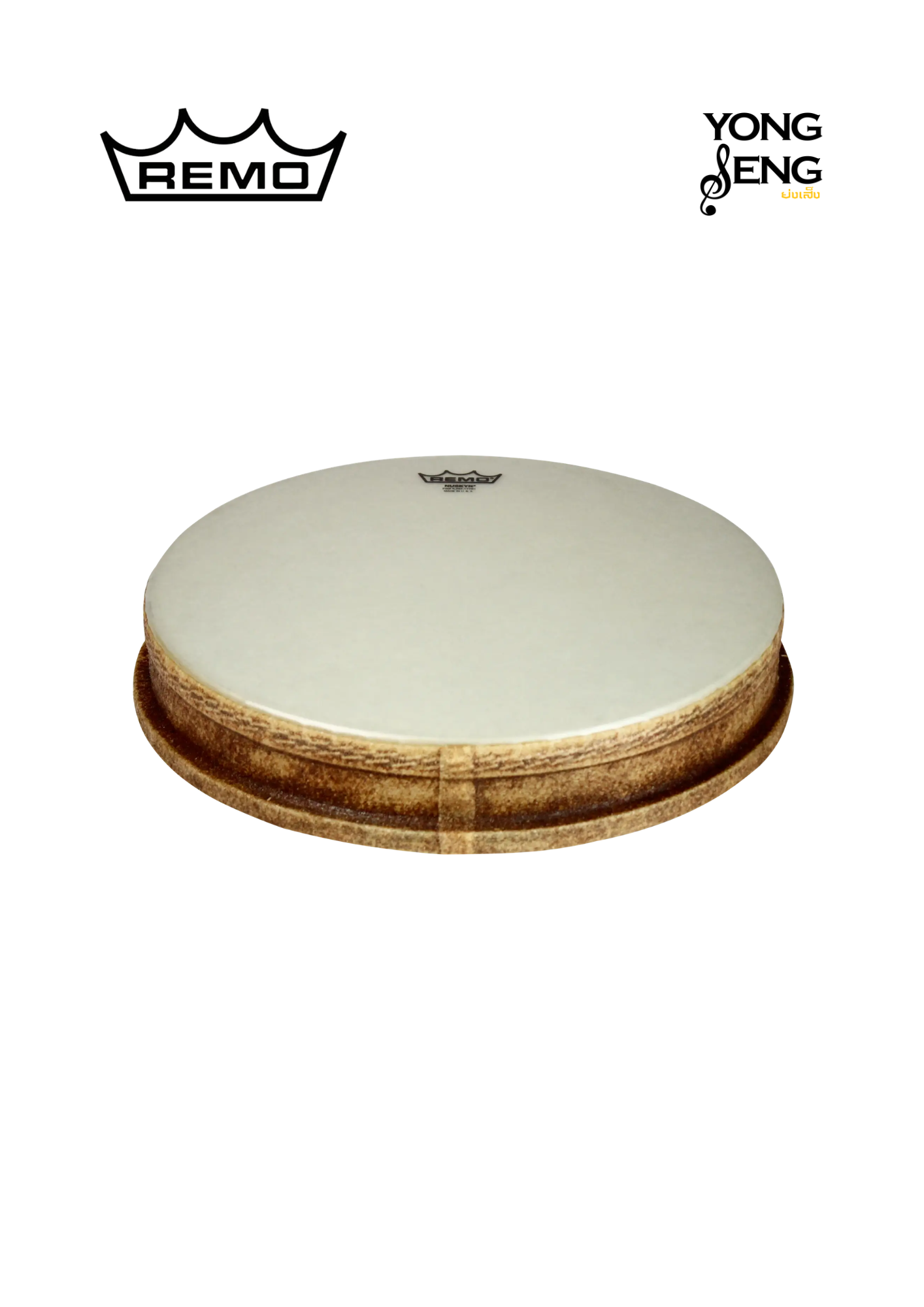 หนัง Djembe Remo รุ่น Mondo Nuskyn 14"