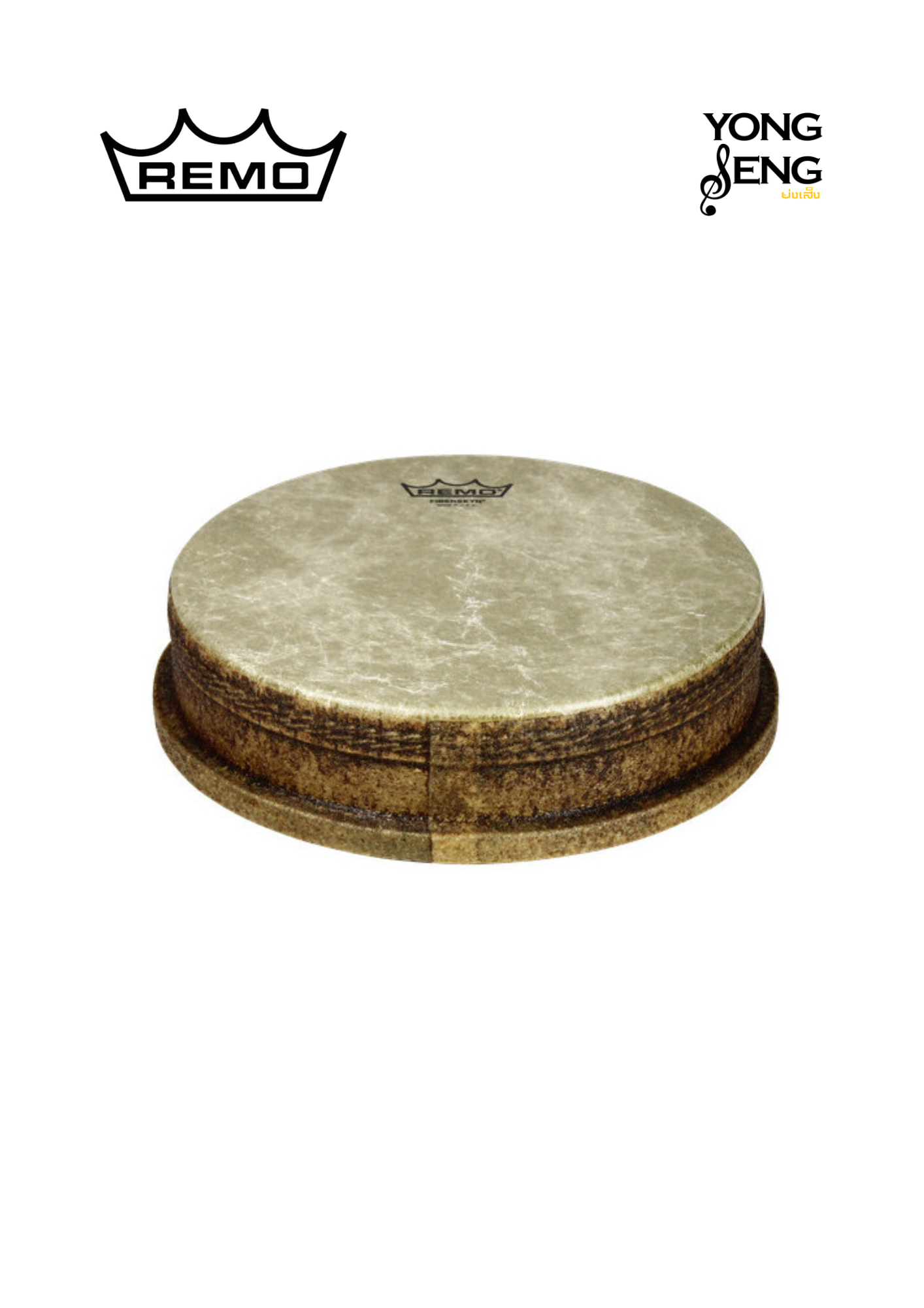 หนัง Djembe Remo รุ่น Mondo Fiberskyn 18"