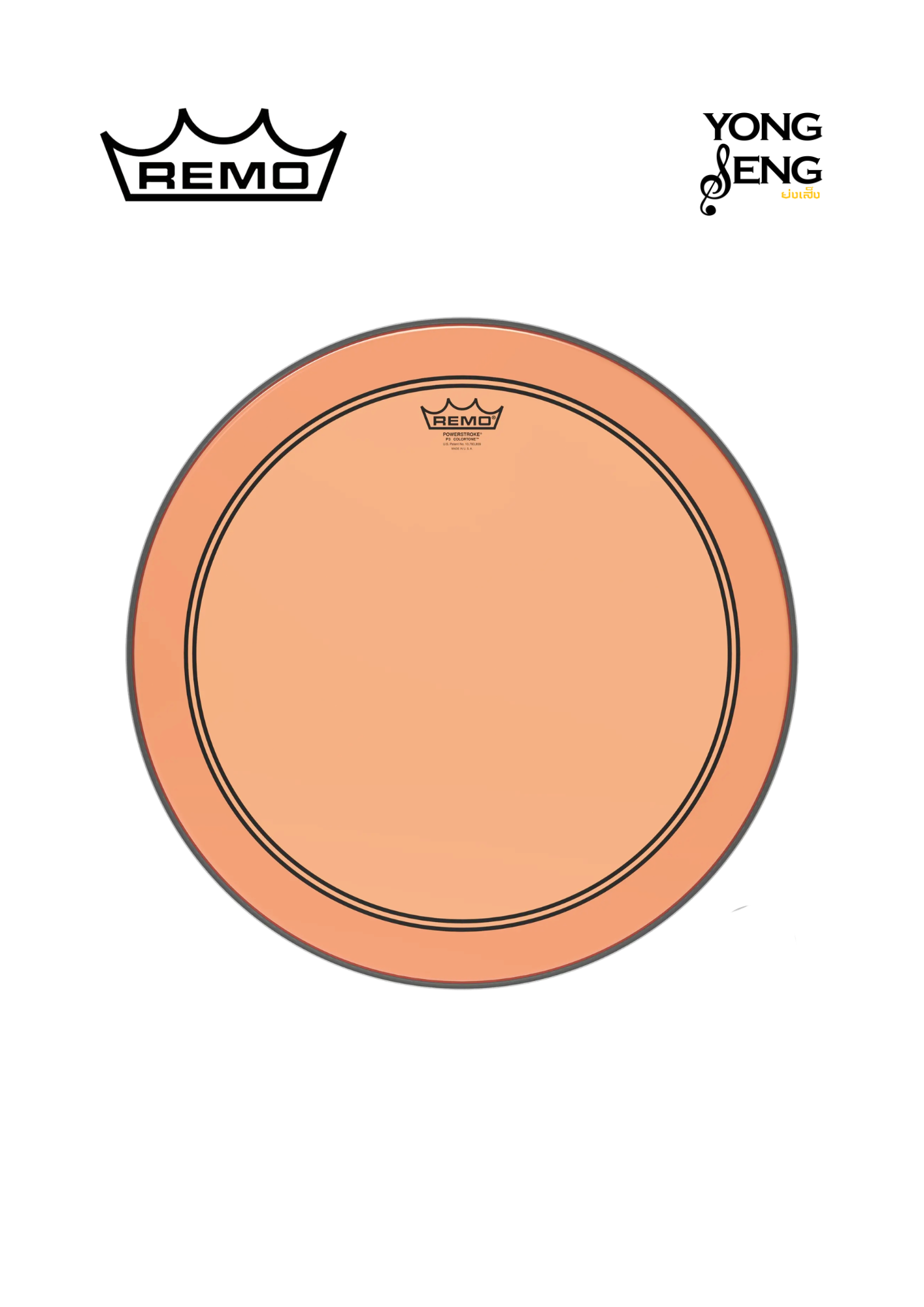 หนังกลอง Remo รุ่น Powerstroke 3