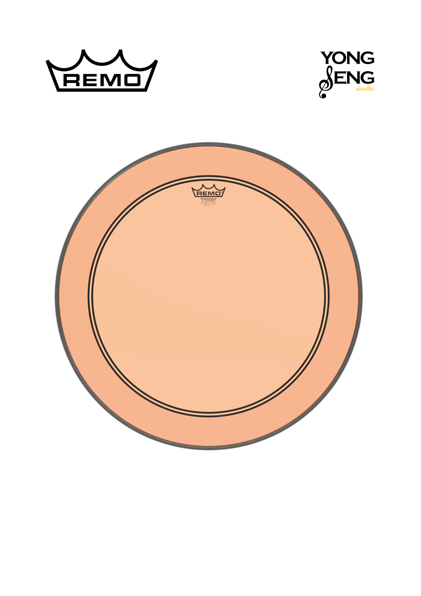 หนังกลอง Remo รุ่น Powerstroke 3