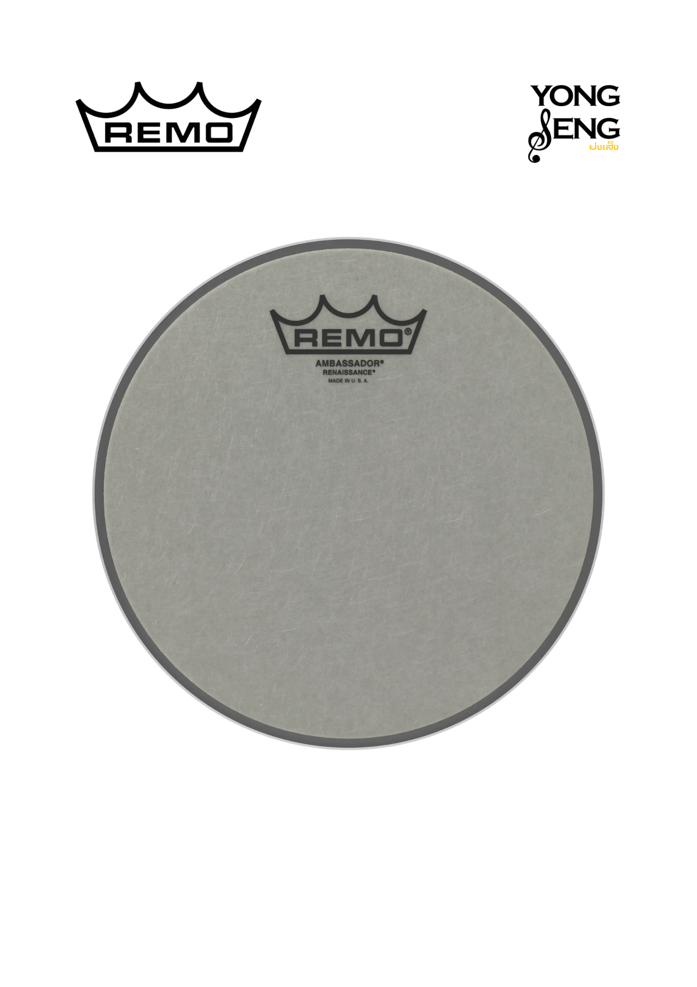 หนังกลอง Remo รุ่น Renaissance Ambassador