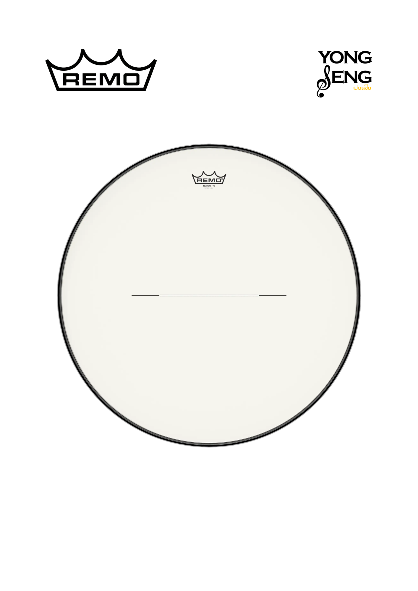 หนังทิมปานี Remo รุ่น Hazy