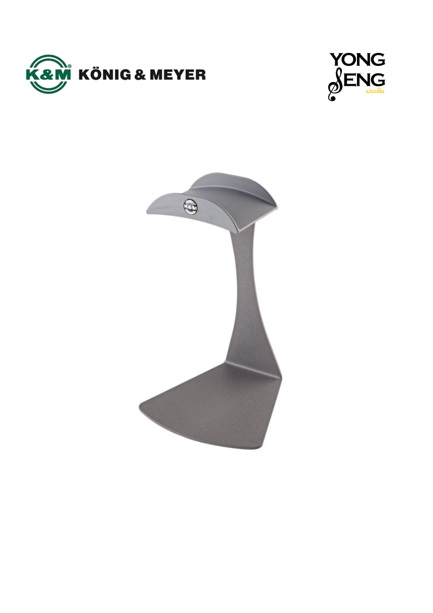 Headphone Table  Stand  K&M (Gray)