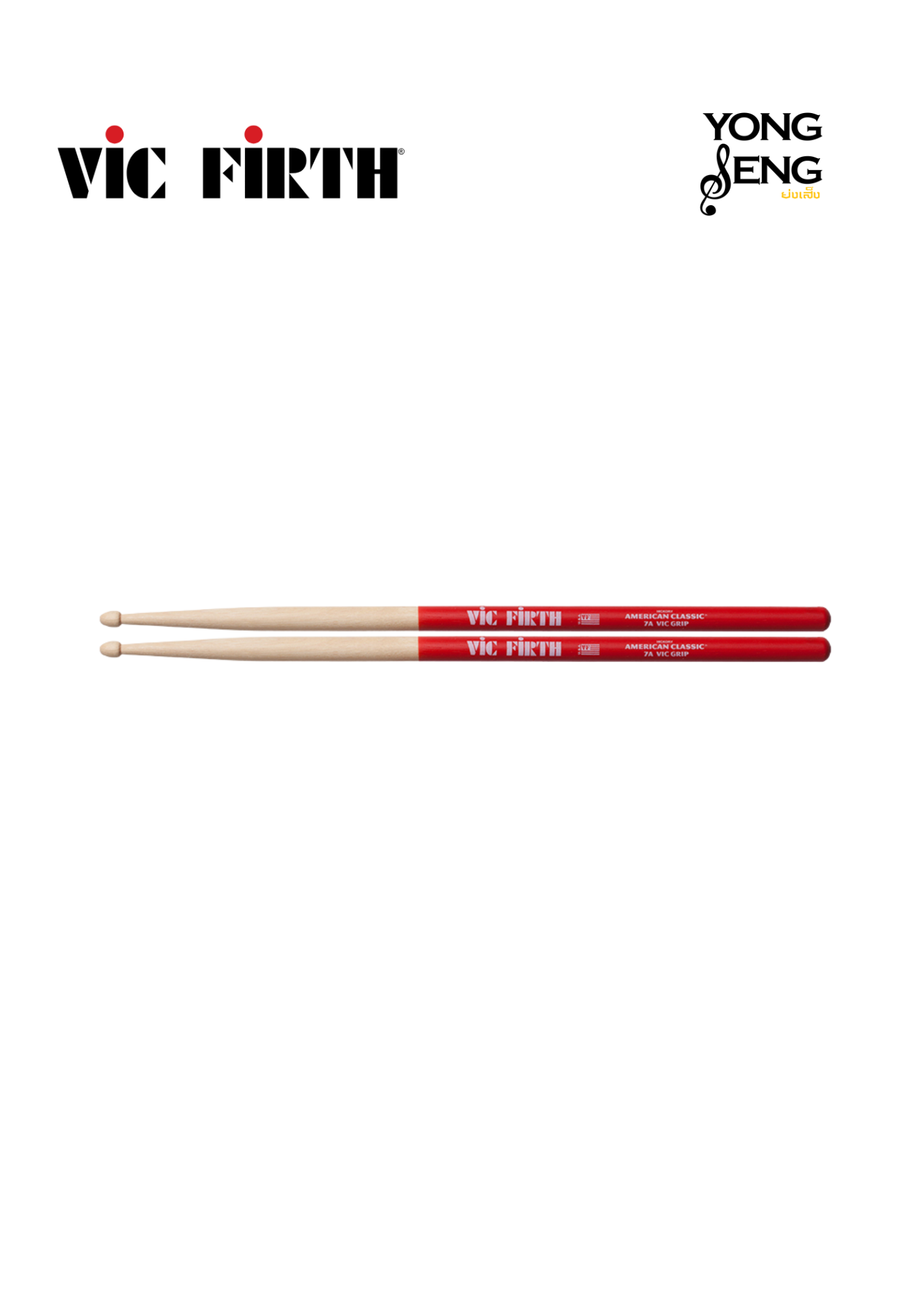ไม้กลอง Vic Firth รุ่น American Classic
