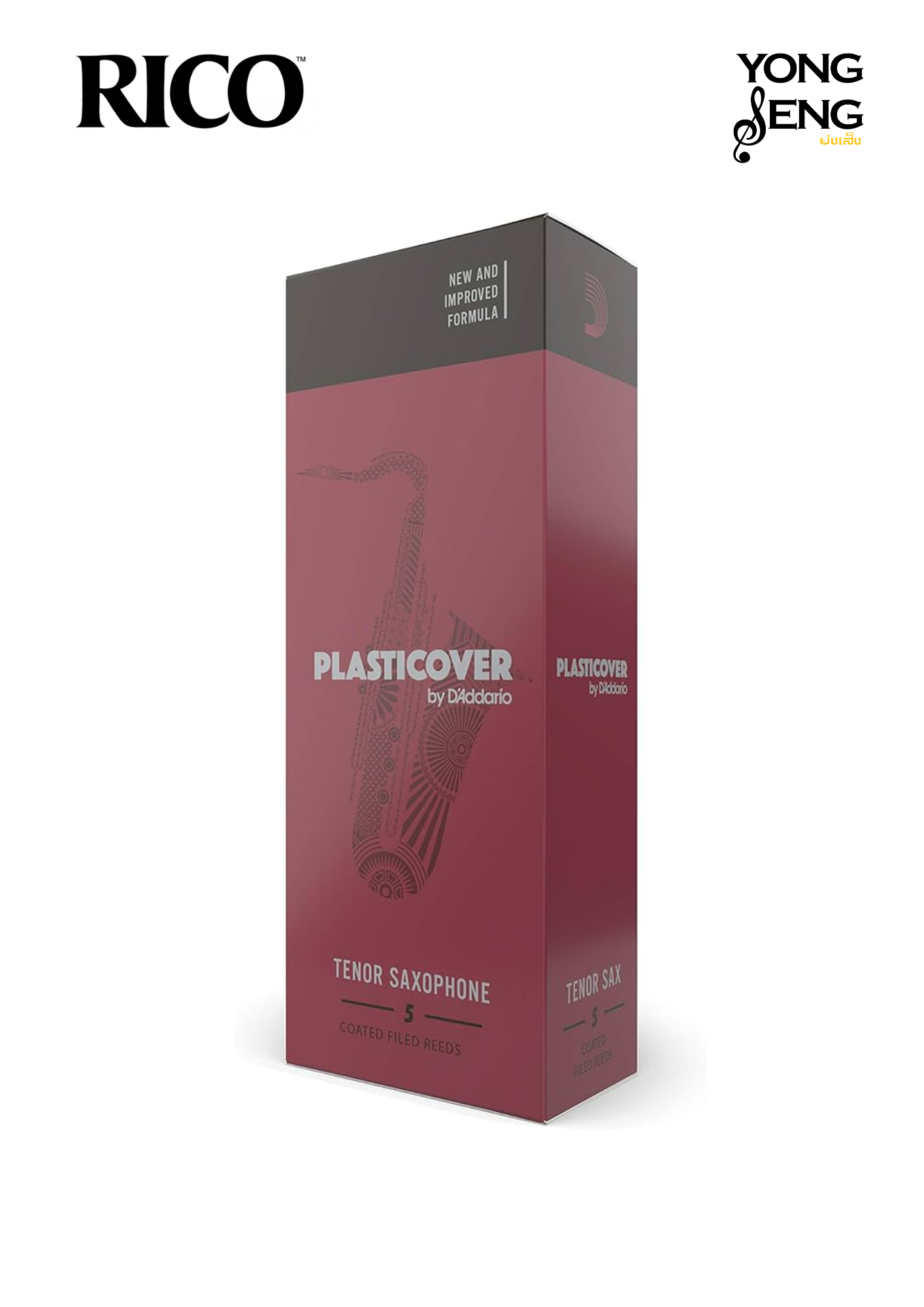 ลิ้นดำ เทเนอร์ แซกฯ Rico รุ่น Plasticover