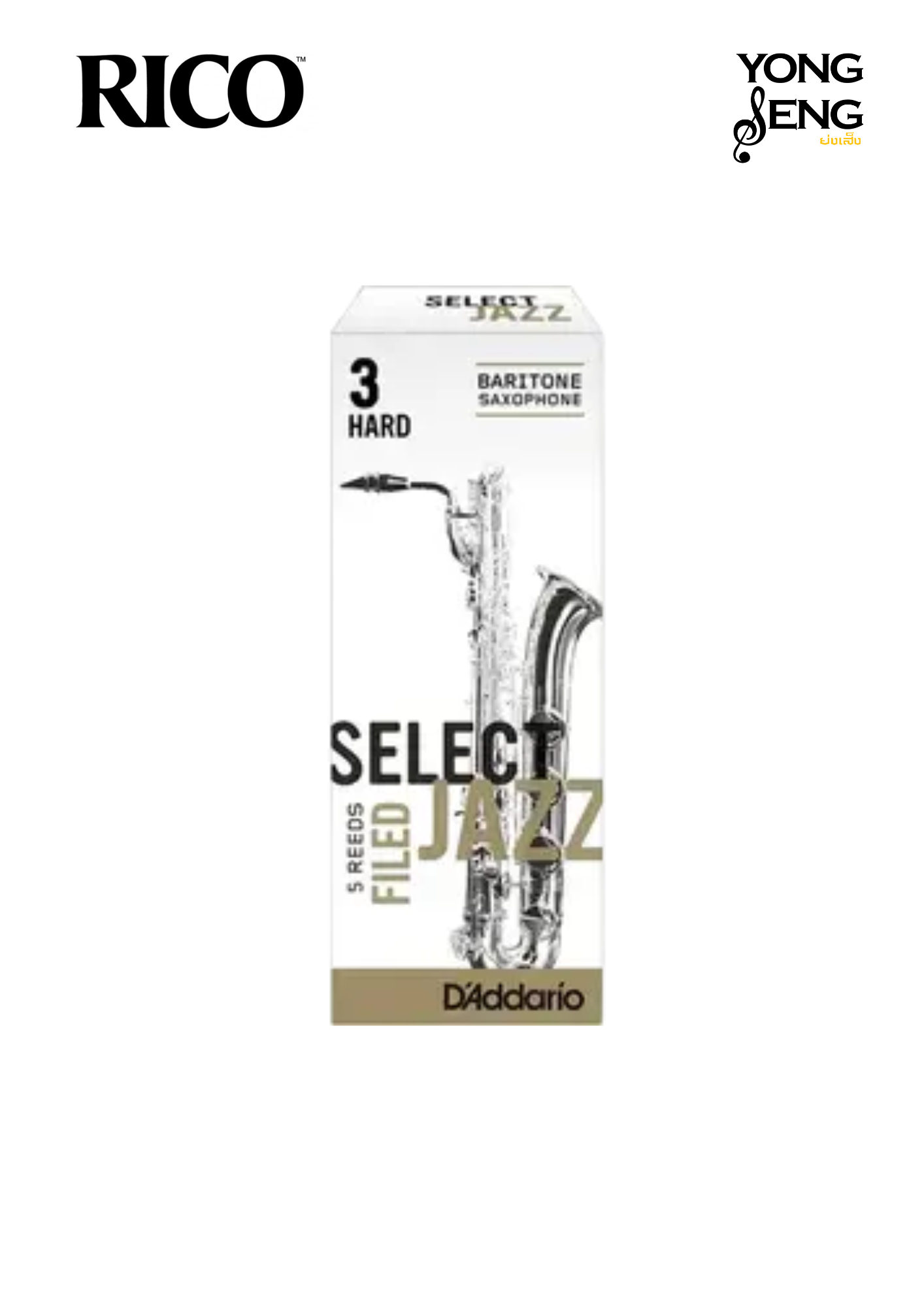 ลิ้นบาริโทน แซกฯ Rico รุ่น Select Jazz