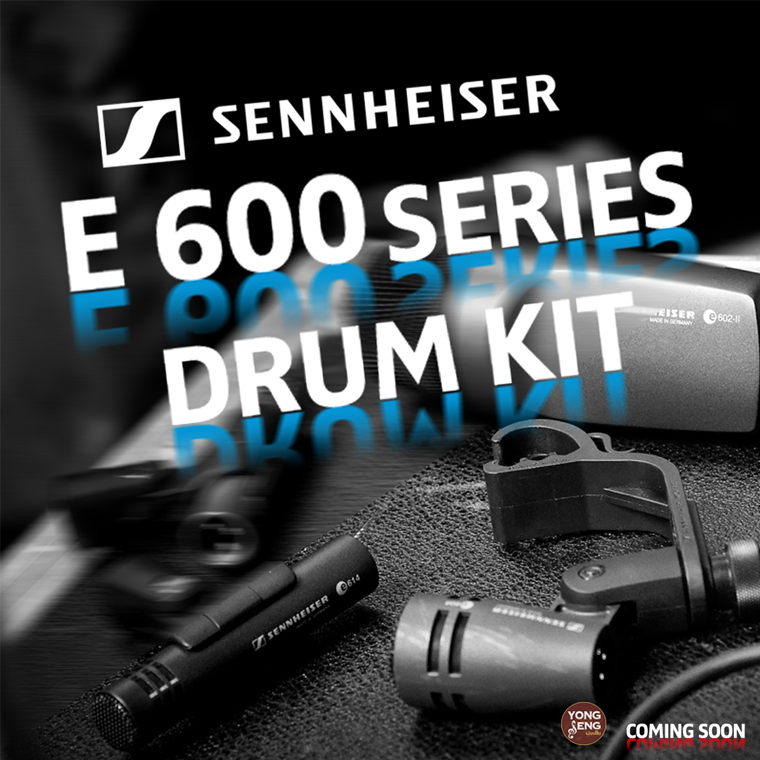 Sennheiser  E 600 DRUM KIT  ชุดไมค์ไดนามิคเซทสำหรับกลองชุด