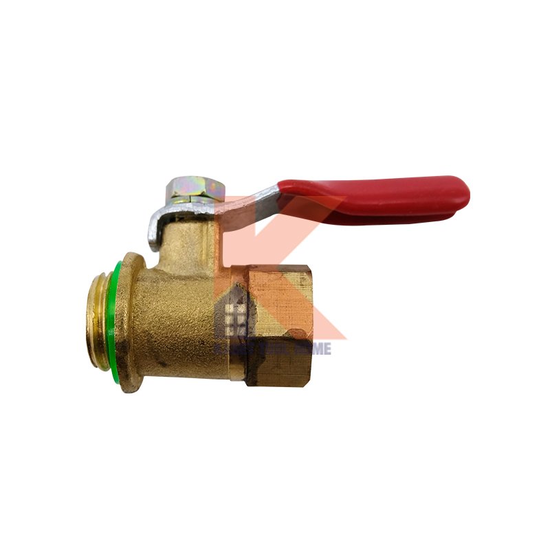 ก๊อก(ทล.)ปั๊มลม 1/4" (ก.ใน+ก.นอก)