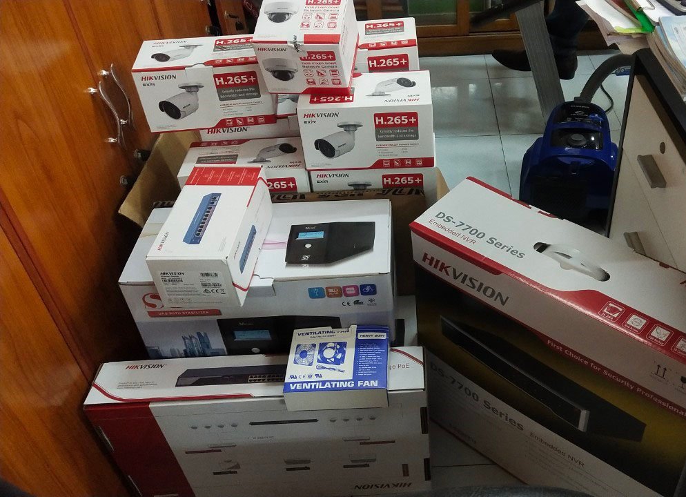 วางระบบกล้องวงจรปิด 