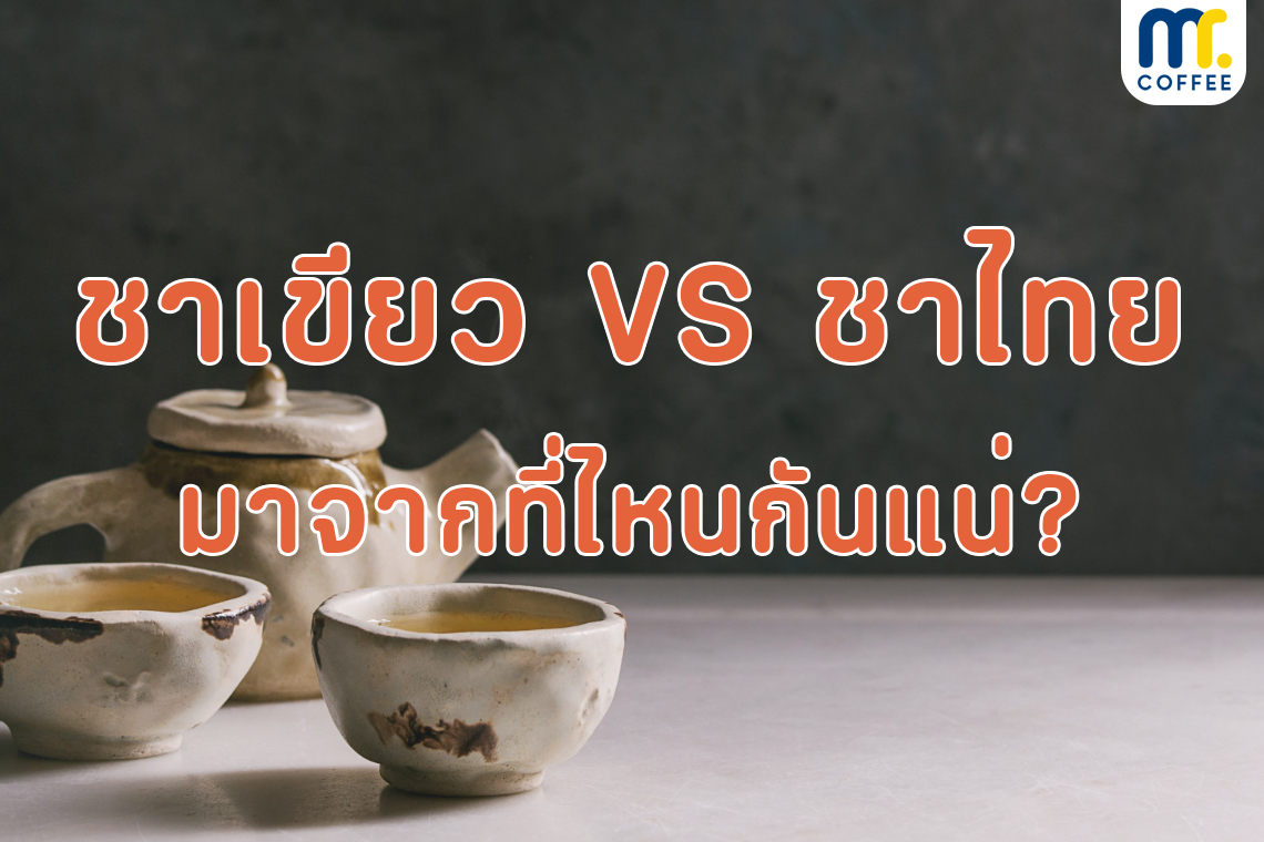 ชาเขียว VS ชาไทย มากจากที่ไหนกันแน่?