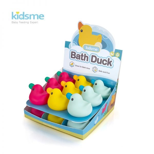 Kidsme ของเล่นลอยน้ำสำหรับเด็กรุ่นเป็ด Bath Time Duck
